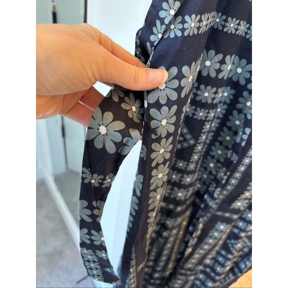NWT Loft midi tie waist dress, Sz 14, $98 G30 - Picture 5 of 8